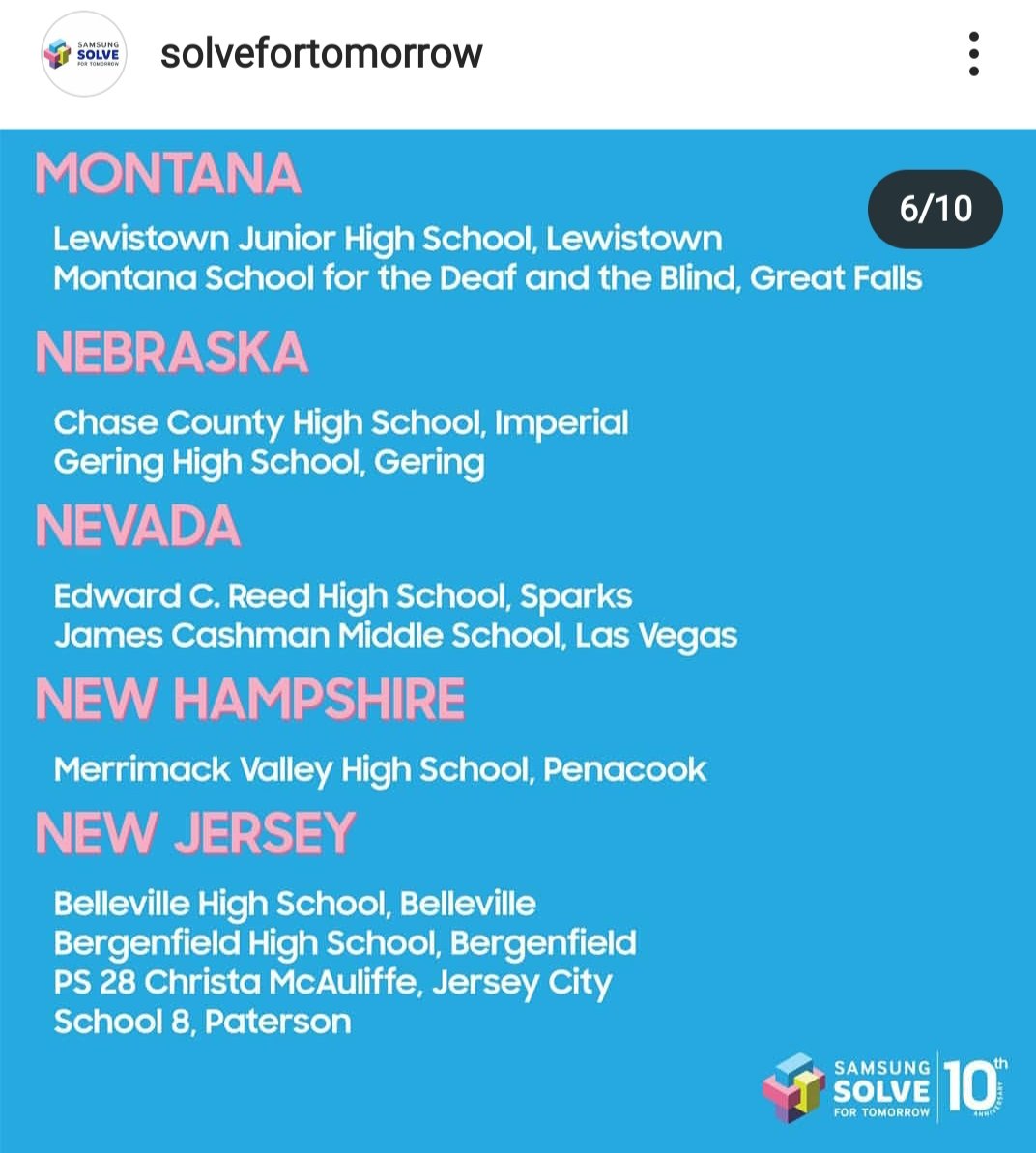odonnellPS28's tweet image. NJ State Winners in the Samsung #SolveForTomorrow National competition - @REMteam28 
Our @Ps28jc @STEMExpeditions @jcps_district crew utilizes LoRaWAN technology for Remote Environmental Monitoring! @SamsungNewsUS #SamsungSolve 
@NJGov #JerseyCity