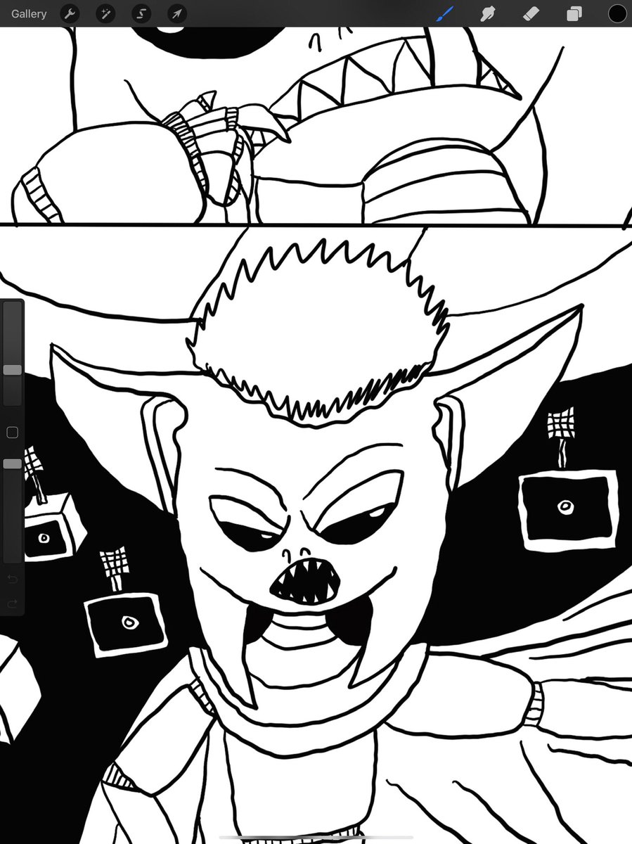 mary_goglia's tweet photo. Working on my #LetsGoNowComic! I’m redoing my entire comic, to make the art style more consistent.
#alien #inking #scifi #sequentialart #art #comic #comics #comicbook #comicbookart #artwork #LetsGoNowBook #comiccon #makingcomics #webcomics #webcomic https://t.co/6tJIAorC6p