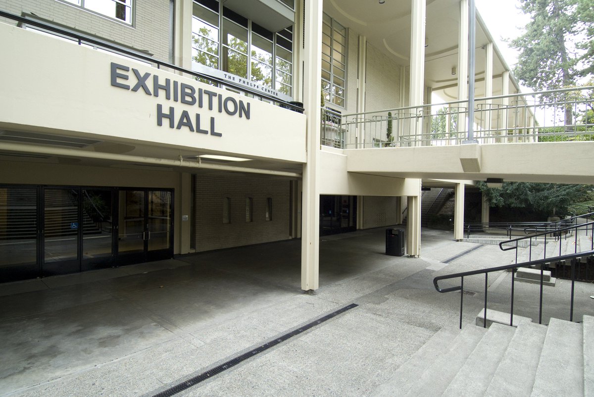 exterior of Seattle Center Exhibition Hall