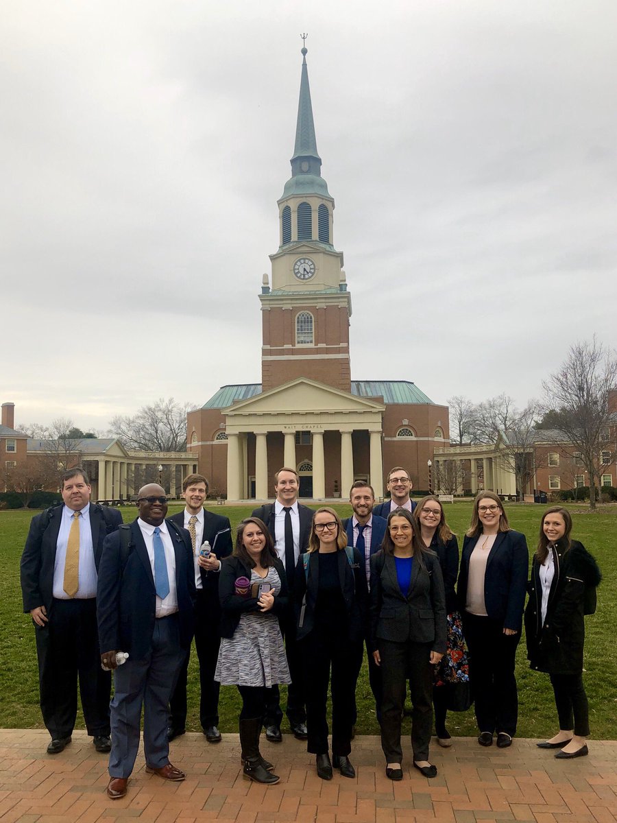 mattimboden's tweet photo. Managed to snap a photo of some of the @WakeForestBiz Online MSBA #DataDeacs here today for their #DeaconWeekend campus residency experience. What a great group of students and professionals. Glad they are a part of @WakeForest! 🎩 https://t.co/ebWnoVorwW