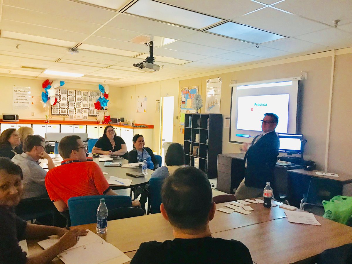 OldMillHSAACPS's tweet image. Thank you Magnet Joe for leading OM’s first Spanish 101 class for teachers and staff. Communicating with ALL students in their native language fosters positive relationships! #continiouslearning #BeEmpowered #collaborationthroughlanguage