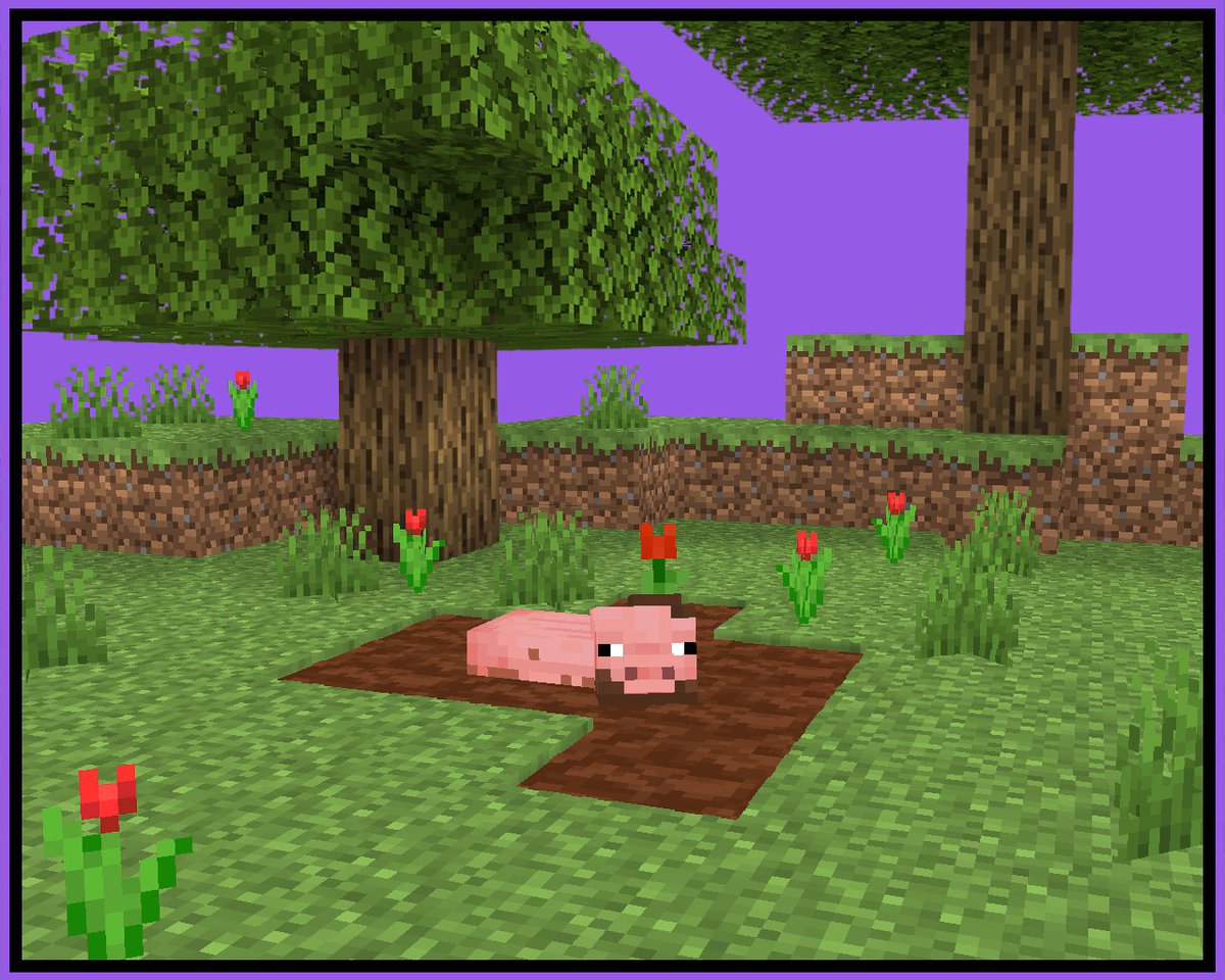 Minecraft Japan Minecraft Earthで一番好きなモブは というアンケートで見事1位を勝ち取ったのは 泥だらけの豚 です そのかわいさをぜひご覧ください T Co P6trknhajn