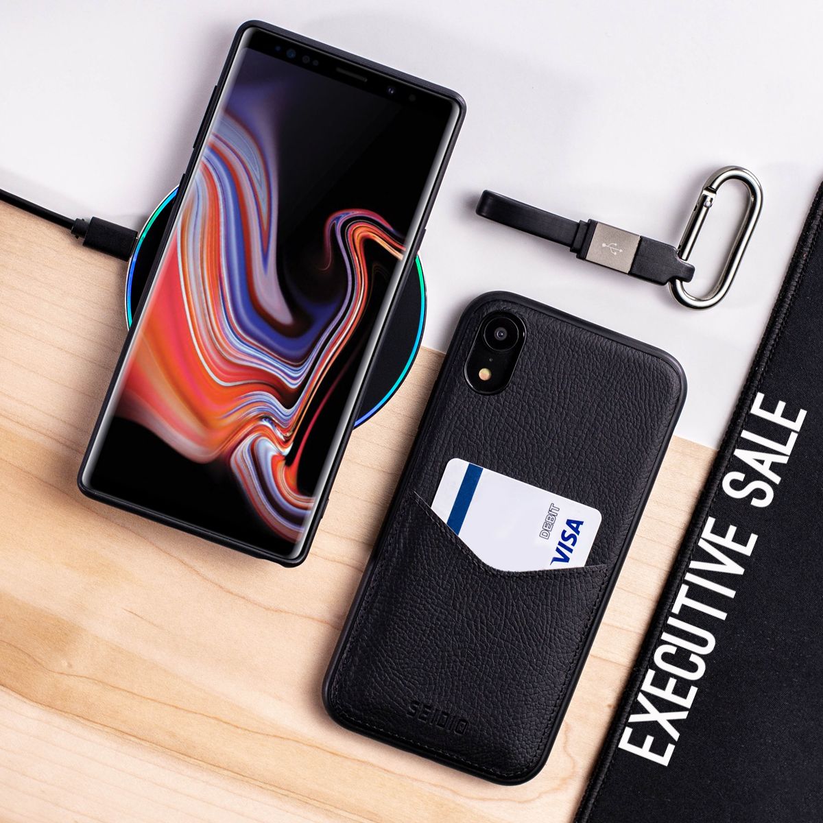 Seidio's tweet photo. EXECUTIVE case sale! 30% off all EXECUTIVE cases with code: PRO19 https://t.co/aqCqK7bAJe