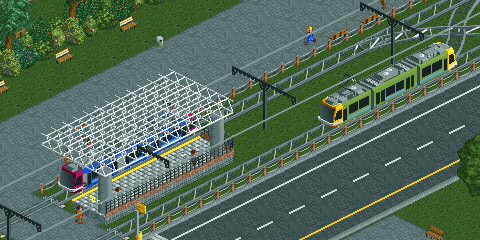Skoda 10T in Roller Coaster Tycoon 2