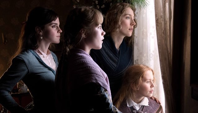 LITTLE WOMEN (2019, Dir: Greta Gerwig) is so moving & charming and visually dynamic and does such a great job of *adaptation* in the truest sense that it blew right past the couple of issues I found myself having with it.