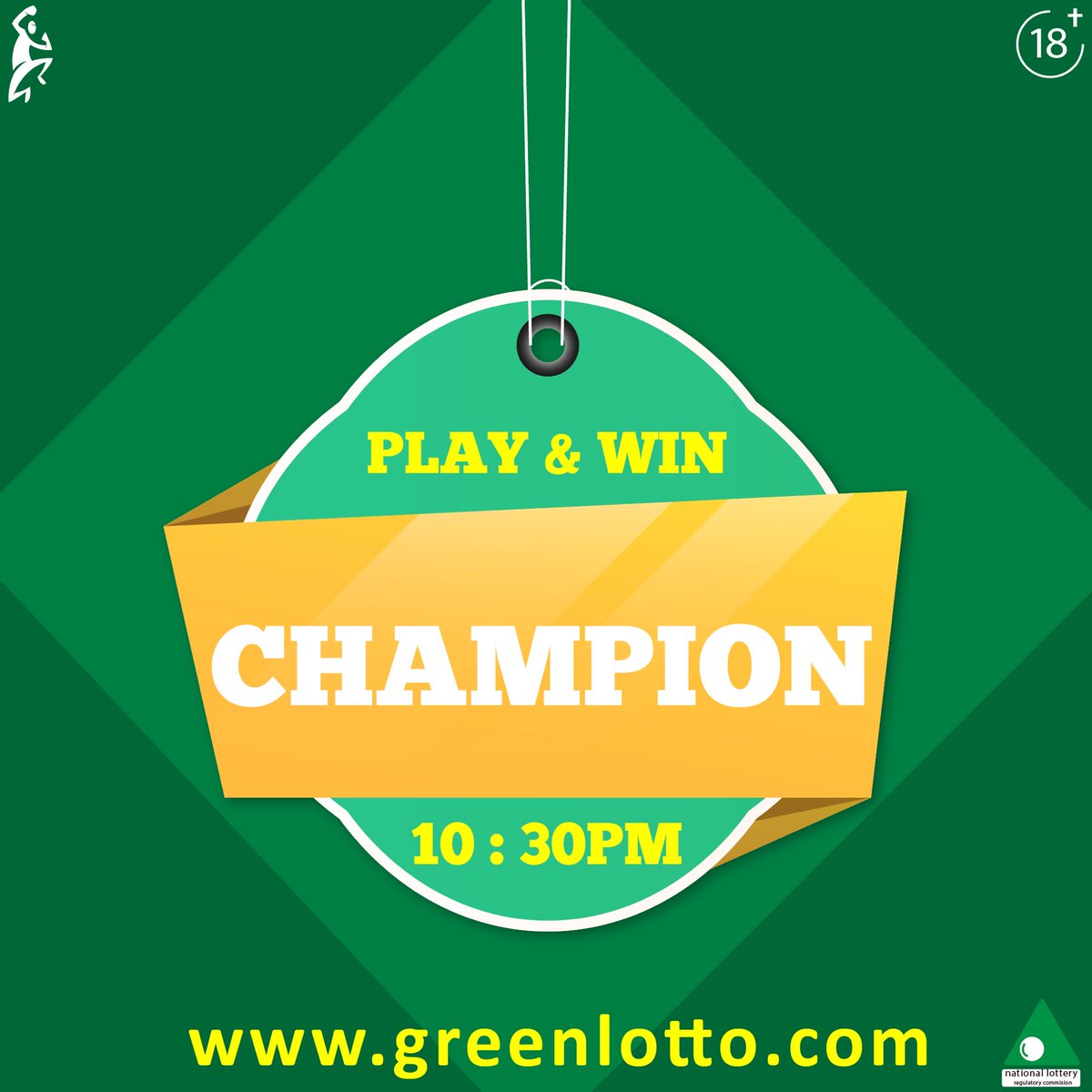 green lotto results today