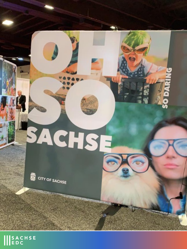 What an incredible week meeting with Commercial Real Estate Brokers and Brands in Ft. Worth at the ICSC Red River Conference &amp; Deal Making Event. We can't wait to take our fresh new exhibit to Las Vegas in May and meet with more Brokers and Brands! #OhSoSachse #ICSCRedRiver