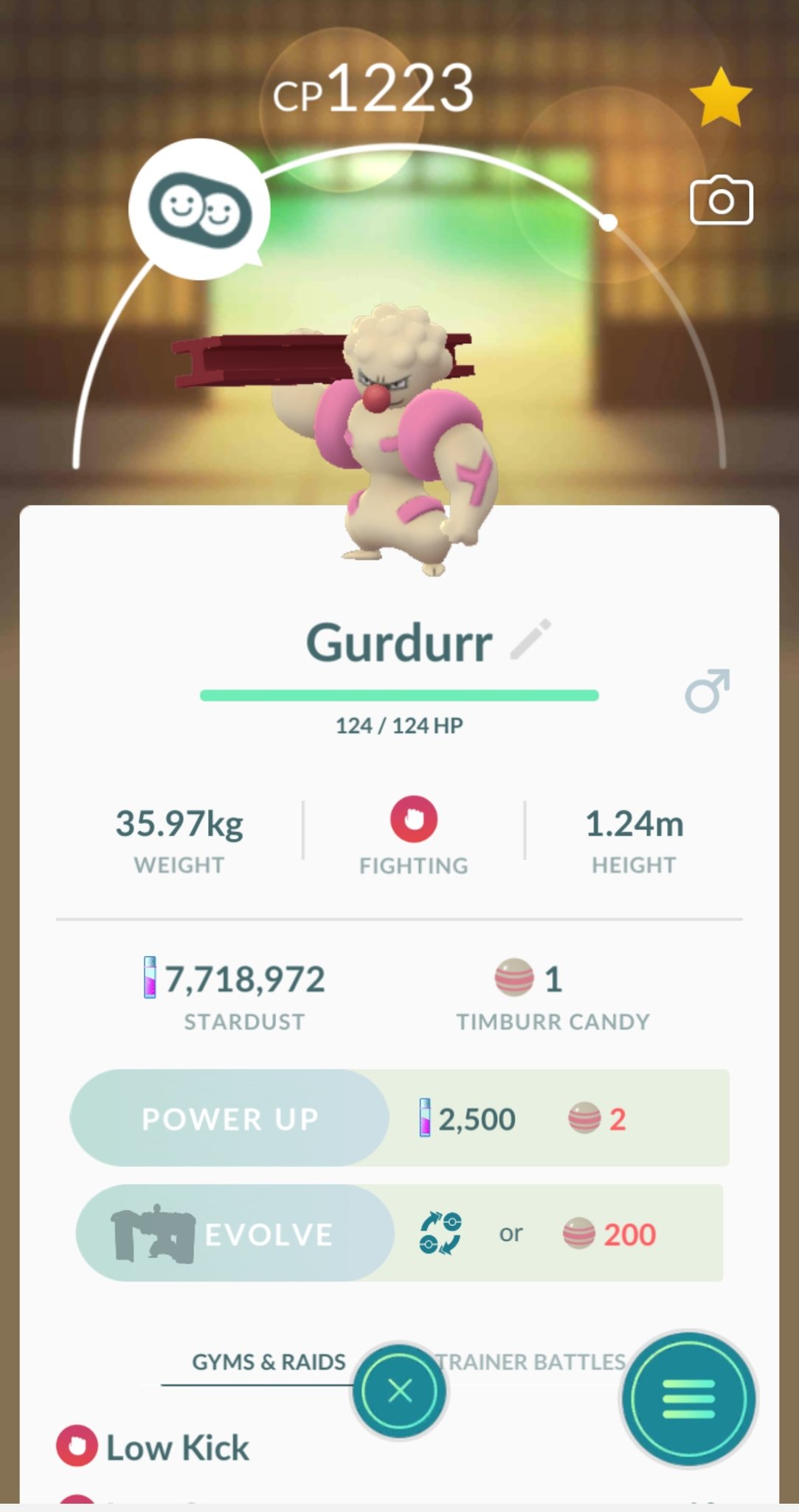 Poke Ak On Twitter 200 Candy To Evolve Into Conkeldurr Or Trade For 0 Https T Co Fydpbjqbxv Twitter