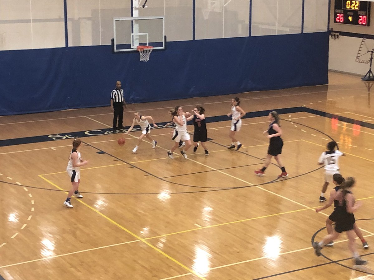 SAINTS JV Basketball vs Spirit Athletics-Saints win it 28-22. <a href="/StCatherinesRVA/">St. Catherine's School</a>