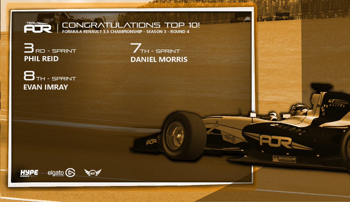 Team__AOR's tweet photo. CONGRATULATIONS TOP 10! 🔵@PhilEReid🔵 making a habit of these podium appearances in #FR35 sprint races. Not far off in the feature either! 💪
The conditions and great race-craft made for a night of awesome racing! Thanks to all who took part 👏
#TeamAOR - @ApexOnRacing https://t.co/dJnq5eRKiE