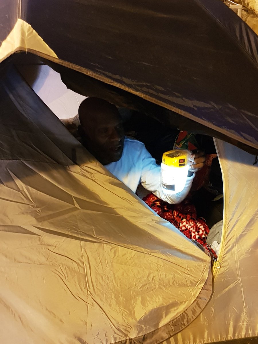 SolarEmpowers's tweet photo. Very distressing article in today's @washingtonpost by @petulad. We've been supporting these folks with #solar lanterns, blankets, hand warmers and more. We made many friends on these streets. Now we will have to find them again to continue our support.   https://t.co/pEbnIaZa7L https://t.co/OG4oGb4gW0