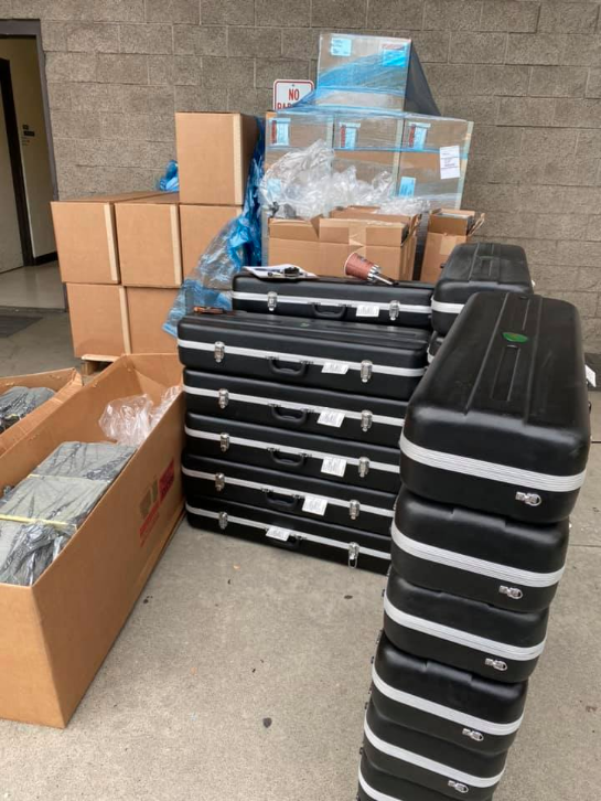 APUArts's tweet photo. A new semester has arrived, including instruments for Music Ed instrumental techniques classes! Any alumni remember when they took instrumental techniques? Tell us about it!!
#apualumni #musiced #instrumentaltechniques #azusapacificarts https://t.co/bV2gZpHDLy
