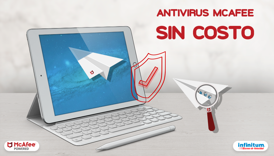 infinitum's tweet photo. Porque tu información es muy importante y siempre la tienes que mantener a salvo, activa SIN COSTO Antivirus McAfee por ser cliente #Infinitum. https://t.co/SgdFCBlaci https://t.co/4BVvjfoBzL