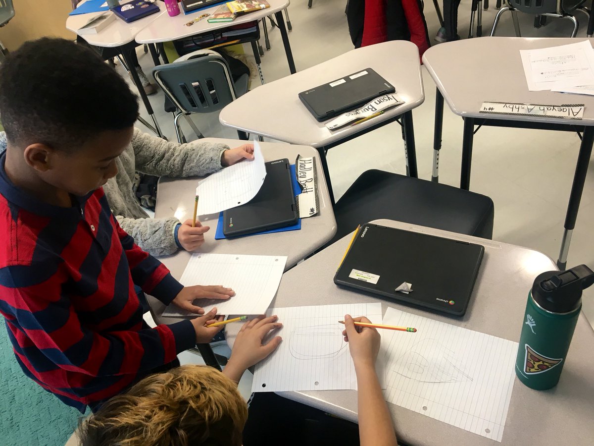 MsDischGPE's tweet photo. We launched our next PBL titled Making Work Easier! Students learned about Caine’s Arcade and brainstormed ways to create recess games! #GoGPGators https://t.co/0RpA3A3vH1