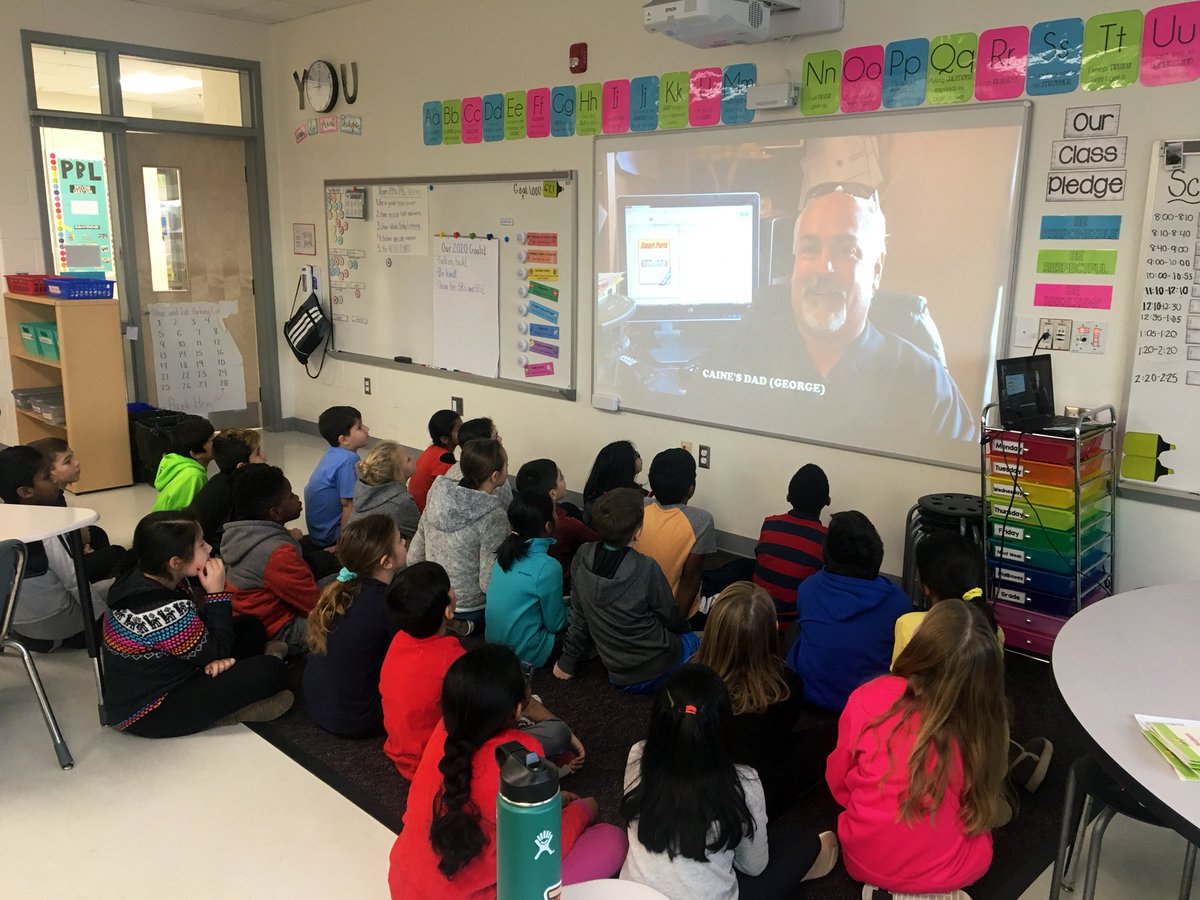 MsDischGPE's tweet photo. We launched our next PBL titled Making Work Easier! Students learned about Caine’s Arcade and brainstormed ways to create recess games! #GoGPGators https://t.co/0RpA3A3vH1