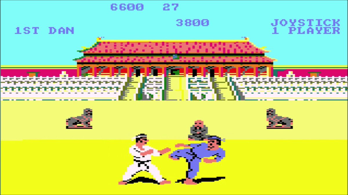 Wolfister_'s tweet image. Madreeee lo que le di a mi backup de #TheWayOfExplodingFist en mi #CPC. Este juego me parece una auténtica maravilla. Recuerdo picarme con mi primo a ver quién conseguía llegar al DAN más alto. Un auténtico juegazo de #Karate. Quién no conozca este #1Juegopordia no tuvo infancia.