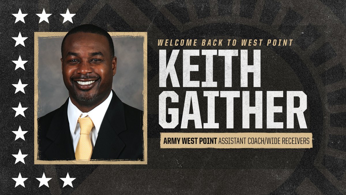 Join us in welcoming Coach Gaither back to West Point!

#GoArmy