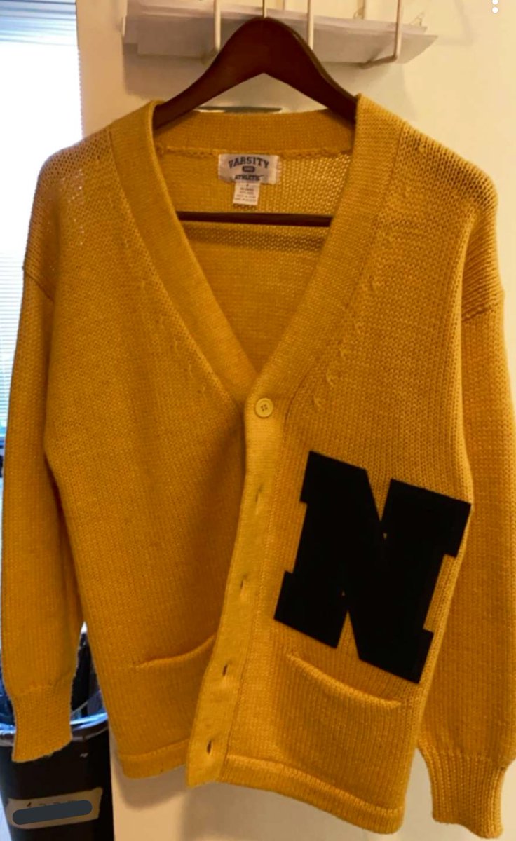 unsatMIDN's tweet photo. The trifecta...

There are three letter sweaters a midshipman can earn at USNA. The varsity sweater, the 28th Company croquet sweater, and the coveted Black N sweater. It is incredibly difficult to earn all 3 and has only been achieved by a handful of extremely unsat midshipmen. https://t.co/iKkg21w8kq
