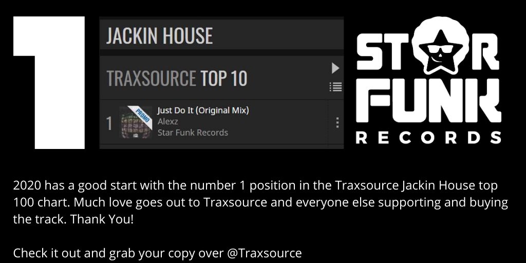 Get ready for the #weekend with your #fresh #housemusic fix. Number 1 <a href="/traxsource/">Traxsource</a> #jackinhouse #top100 chart. Get your copy #support #djset #funkyfriday