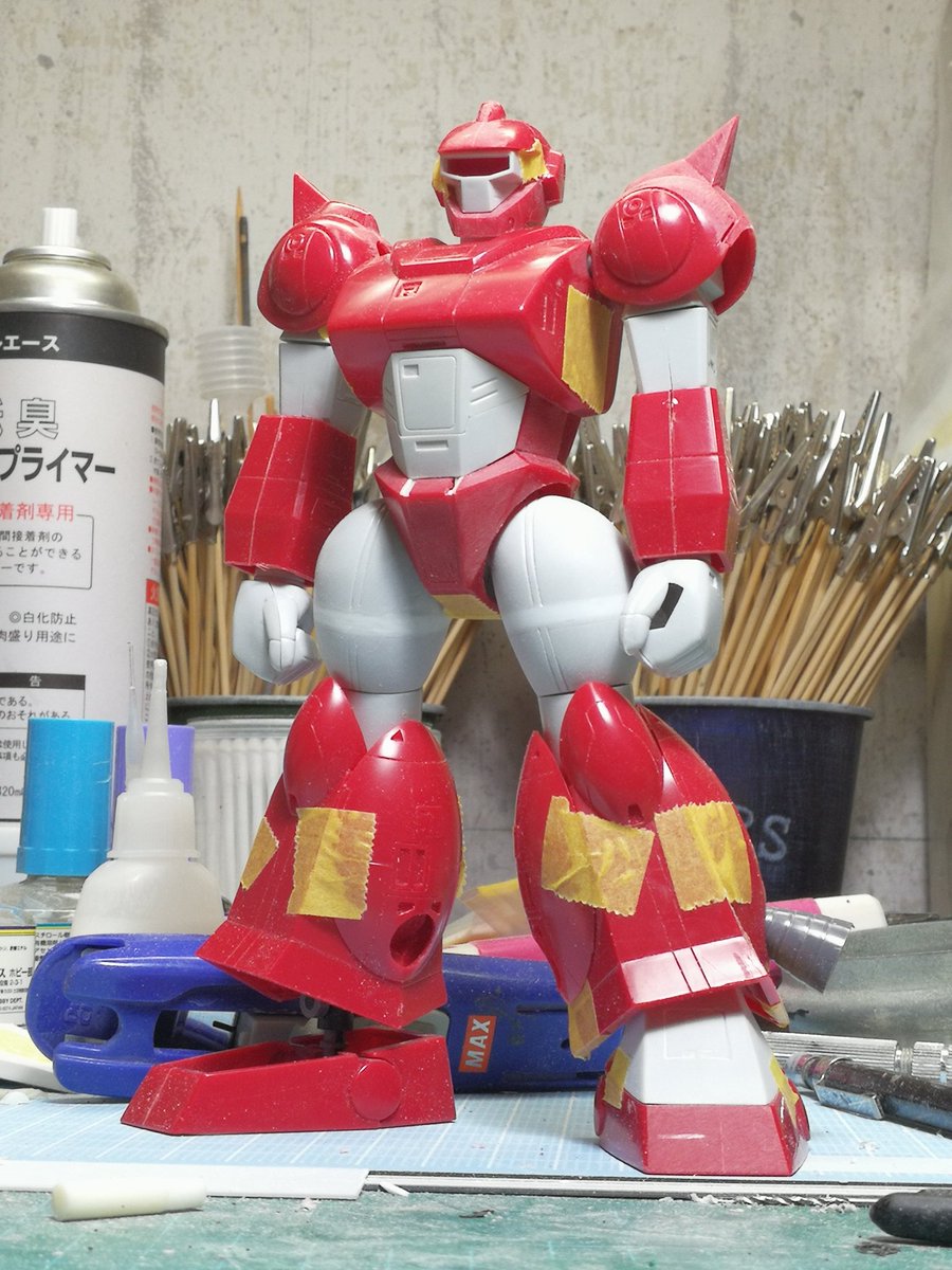 やっぱ1/100ネオファムよくできとるぜ #旧キット #バイファム #ネオファム