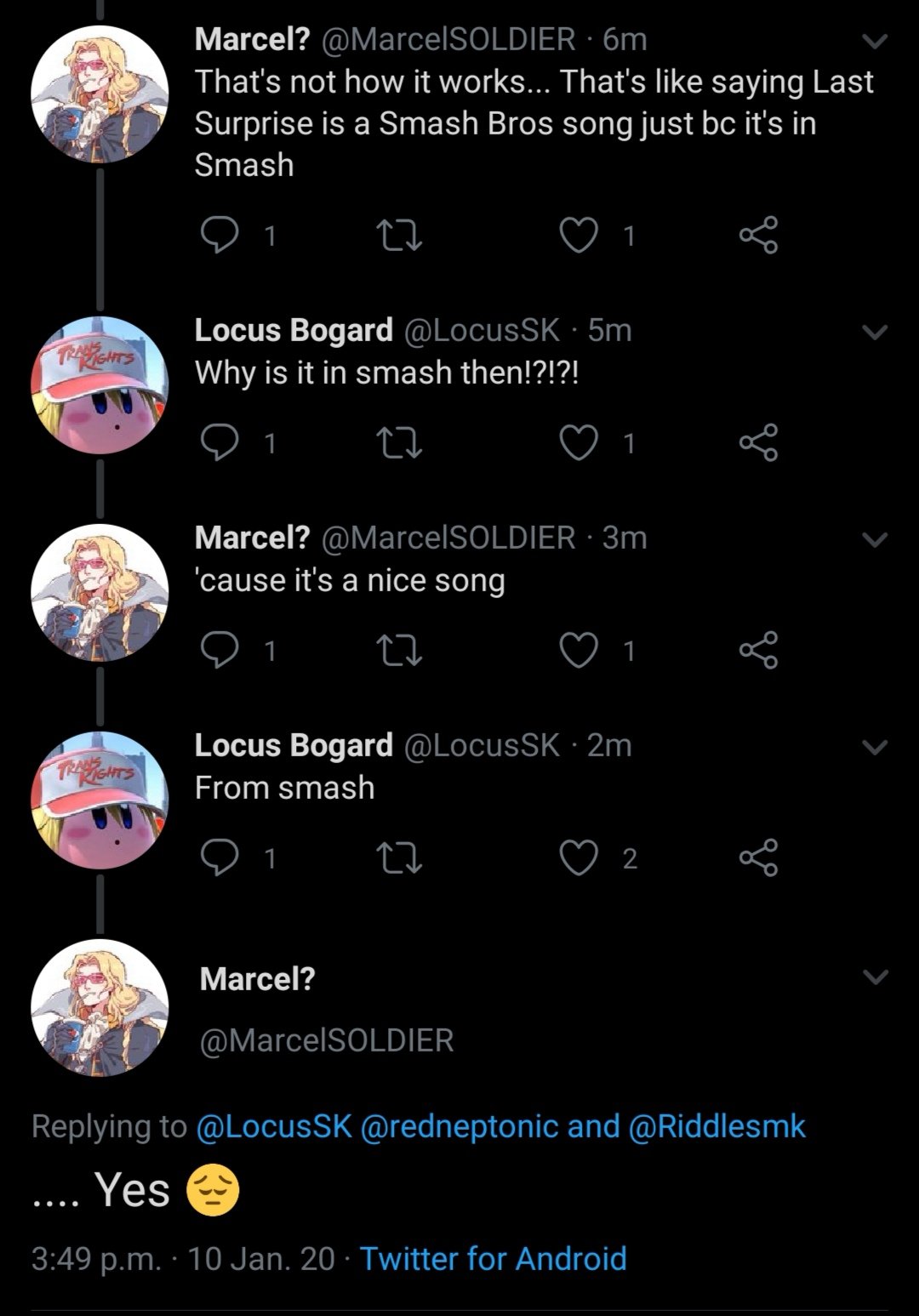 Locus Last Surprise Is A Song From Super Smash Bros Ultimate For The Nintendo Switch T Co Mioxioi8o1 Twitter