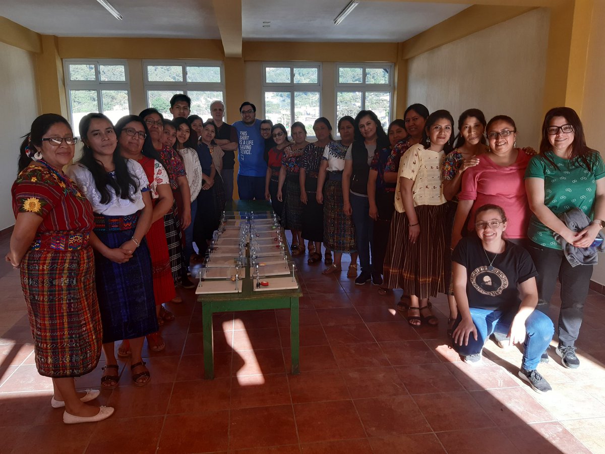 PablixSil's tweet photo. The last #DIYmicroscope workshop in #Guatemala for now was amazing! Pleased to work with these amazing #WomenInSTEM educators. Thank you Santo Domingo Xenacoj! #Science #STEMeducation #ScienceOutreach. Special Thank you to @ScopesWorkshop for the support and help! https://t.co/iKE9ZJcB0Z