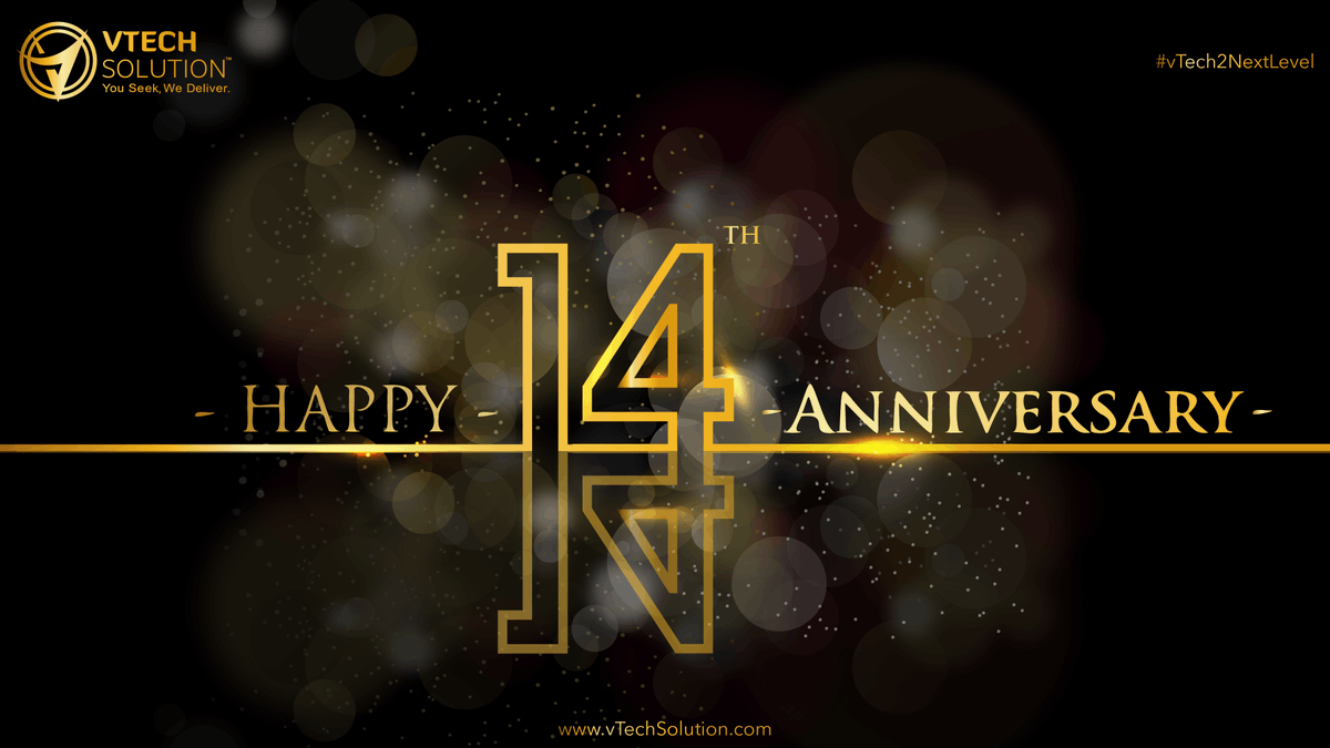 vTechSolusnInc's tweet photo. The Achievements of an organization are the result of the combined efforts of every Individual! 
A big thanks to every individual who is and has been part of vTech’s journey for 14 successful years. 
#vTech2TheNextLevel #workanniversary #anniversary #celebrations #gratitude https://t.co/S4hMLYwxJC