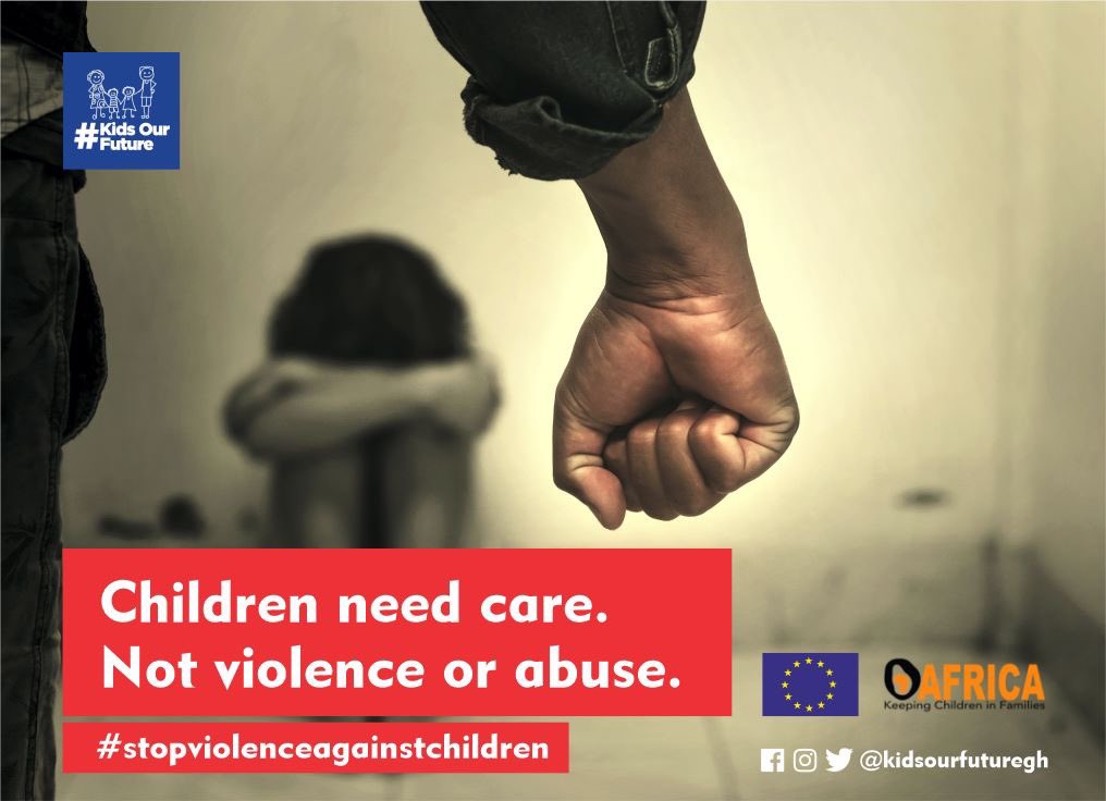 KidsOurFutureGh's tweet photo. Abuse or violence against #children is wrong and against their rights. Children need care and protection. Fight for the children.
#stopviolenceagainstchildren
#kidsourfuture https://t.co/khQuJBiYR0