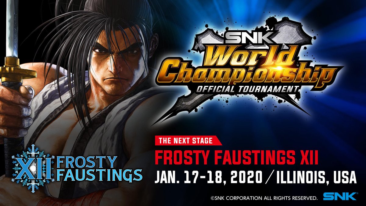 levelupseries's tweet photo. Support your local @SNKPofficial events in 2020!
Catch these amazing SNK events coming up this winter season:
Frosty Faustings
EVO Japan
Hyper Drive
Lunar Bout
Winter Showdown 7
Vegas Cup
Tournament Listings:
https://t.co/xnJuWPRjhM
#SNK2020 https://t.co/iDicIaA6TM