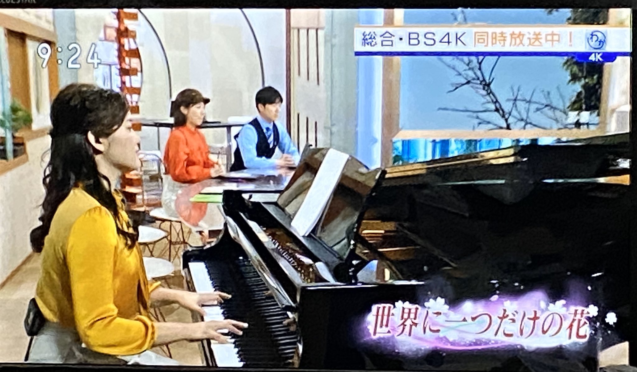 Hiro 今年初の渡辺蘭予報士のピアノコーナー Nhk T Co D10hywoqlq Twitter