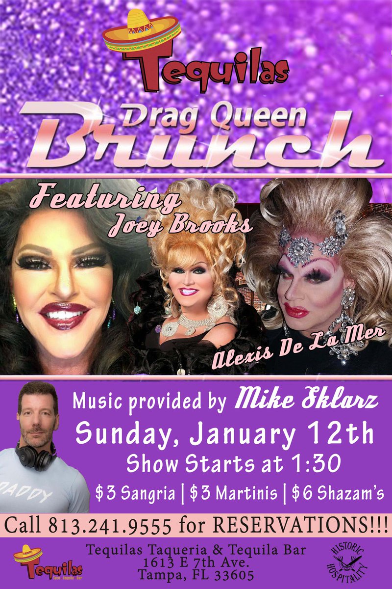 FirstLadyOfYbor's tweet photo. This Sunday at tequilas https://t.co/SiYgWfau2U