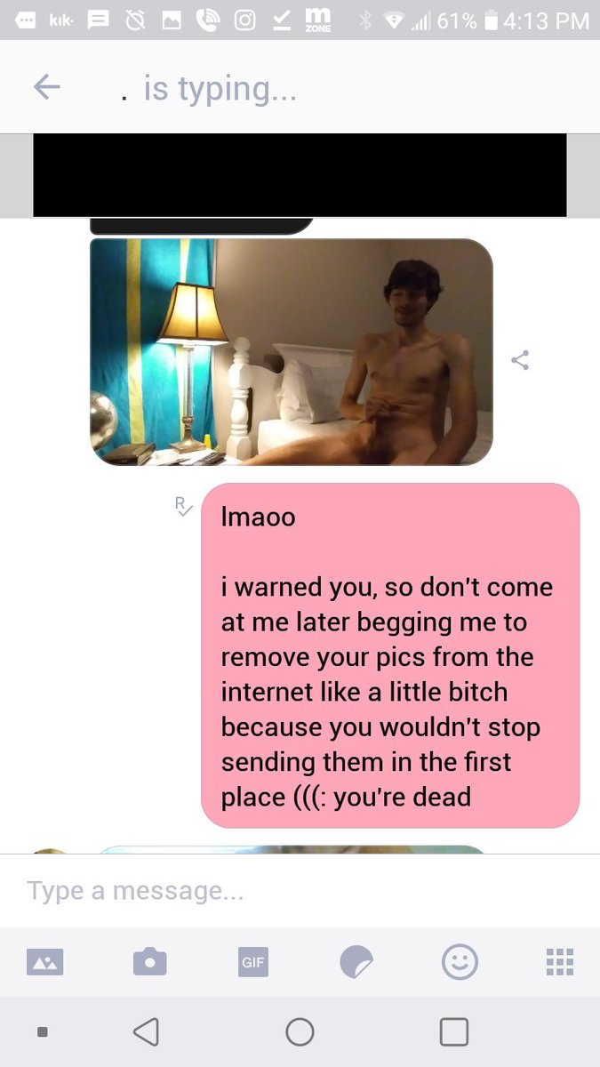fairiegoth's tweet photo. look at how pathetic this is 😂😂😂 piece of shit doesn't know what's coming for him, help me destroy this loser's life (: https://t.co/eZJ0lHELE0