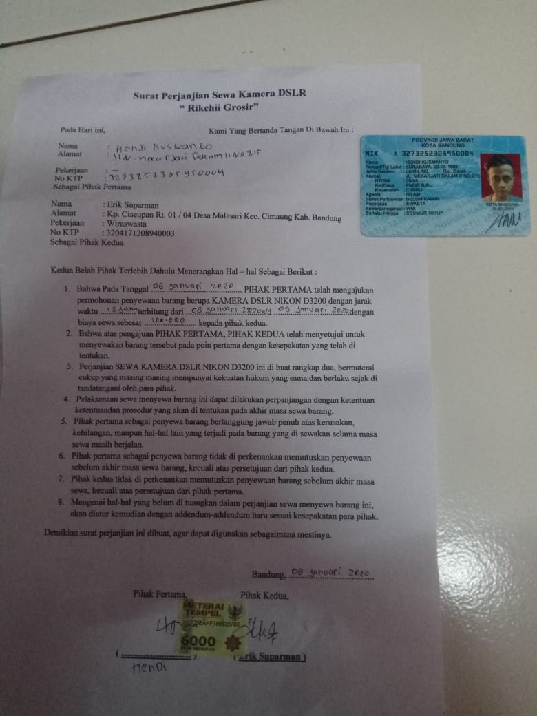 Nyungkeun bantosan retwitna @olegunnnn <a href="/beungeutcloth/">PURGATORY 🌏</a> <a href="/hooliganbdg/">autputzer</a> @BobotohID <a href="/republikbobot0h/">REPUBLIKBOBOTOHCOM</a> <a href="/simamaung/">SIMAMAUNG SPORT</a> wargi sok sewa2keun kamera DSLR di candak kabur teu uih deui, manawi aya nu terang ka jalmina tiasa ngahubungi +62858-6169-7792
.
ktp+kk palsu tp foto asli jalmina