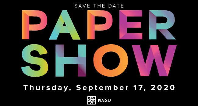SDIDUG's tweet photo. ✔️📅 Mark your calendar and save the date! PIASD's Paper Show will be held on Thursday, September 17. More details to follow! #PaperShow #PowerOfPrint https://t.co/IKNxhdjWkA