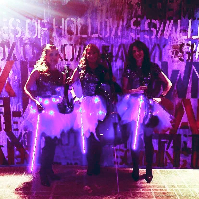Cordelectra's tweet image. #LED #ElectricStrings #electricstringtrio @HiltonBankside @scarlettent #corporateentertainment