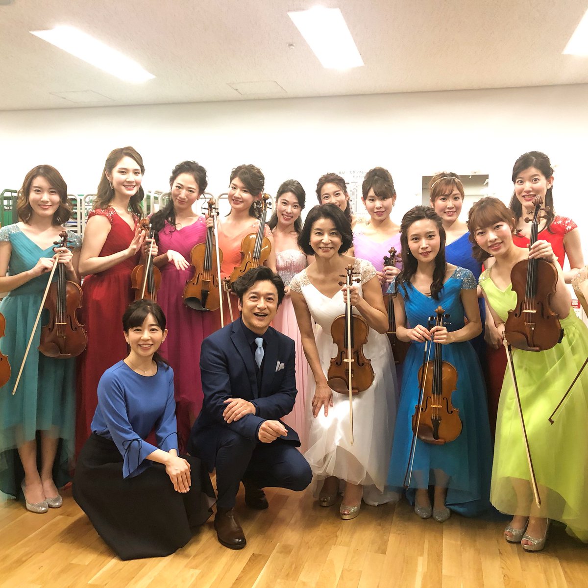 石丸幹二 題名のない音楽会 高嶋ちさ子のわがまま音楽会スペシャル 高嶋さんのコンサートを完全再現 私は舞台に上がって初めて バイオリンを弾く事に さてどんなコンサートなのでしょうか 高嶋ちさ子 高嶋ちさ子 12人のヴァイオリニスト 松尾由美子