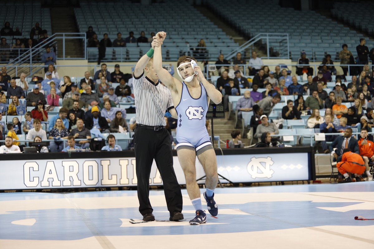 UNCWrestling's tweet photo. 15-1 on the year now. 

AOC. https://t.co/iWP90w2rjD