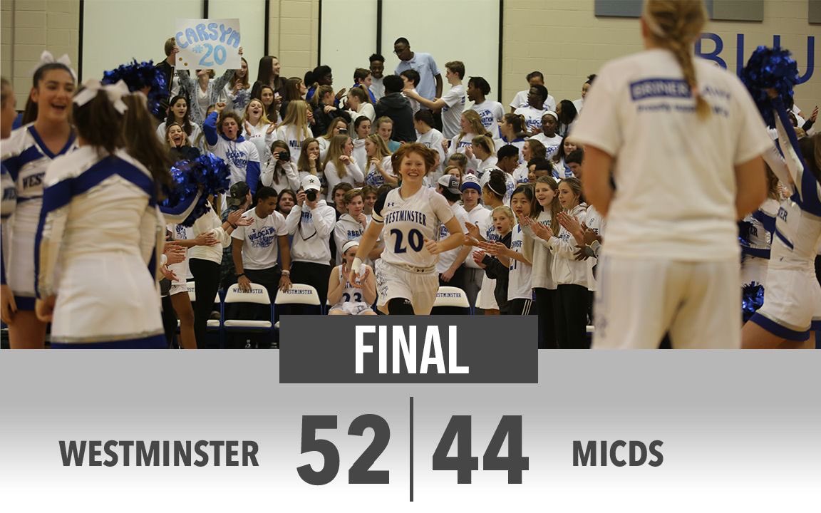 AthleticsWCA's tweet photo. @GbbWca with a big win over conference opponent @MICDSAthletics https://t.co/YaZbjW5FS9