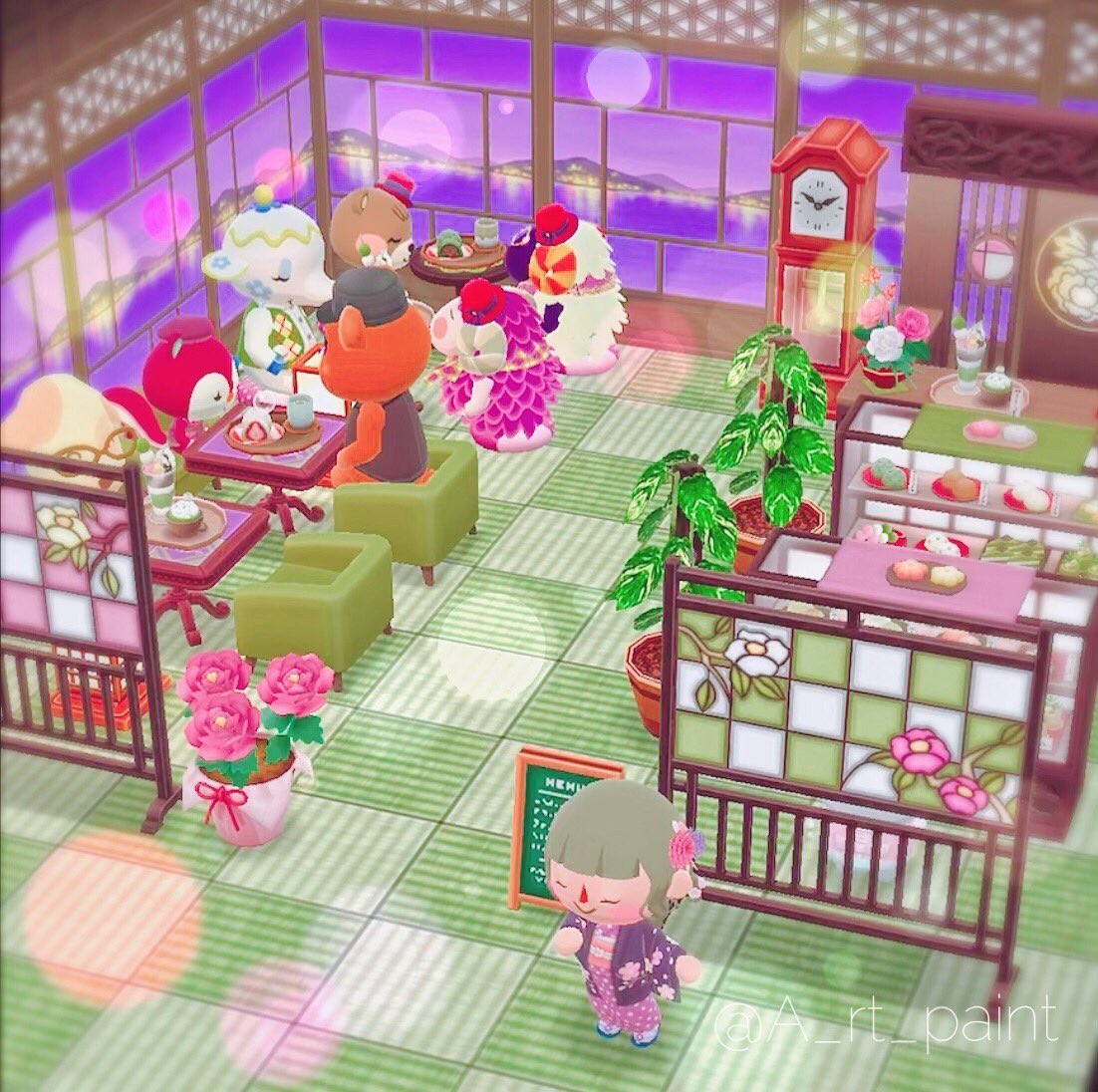 ポケ 森 和風 カフェ