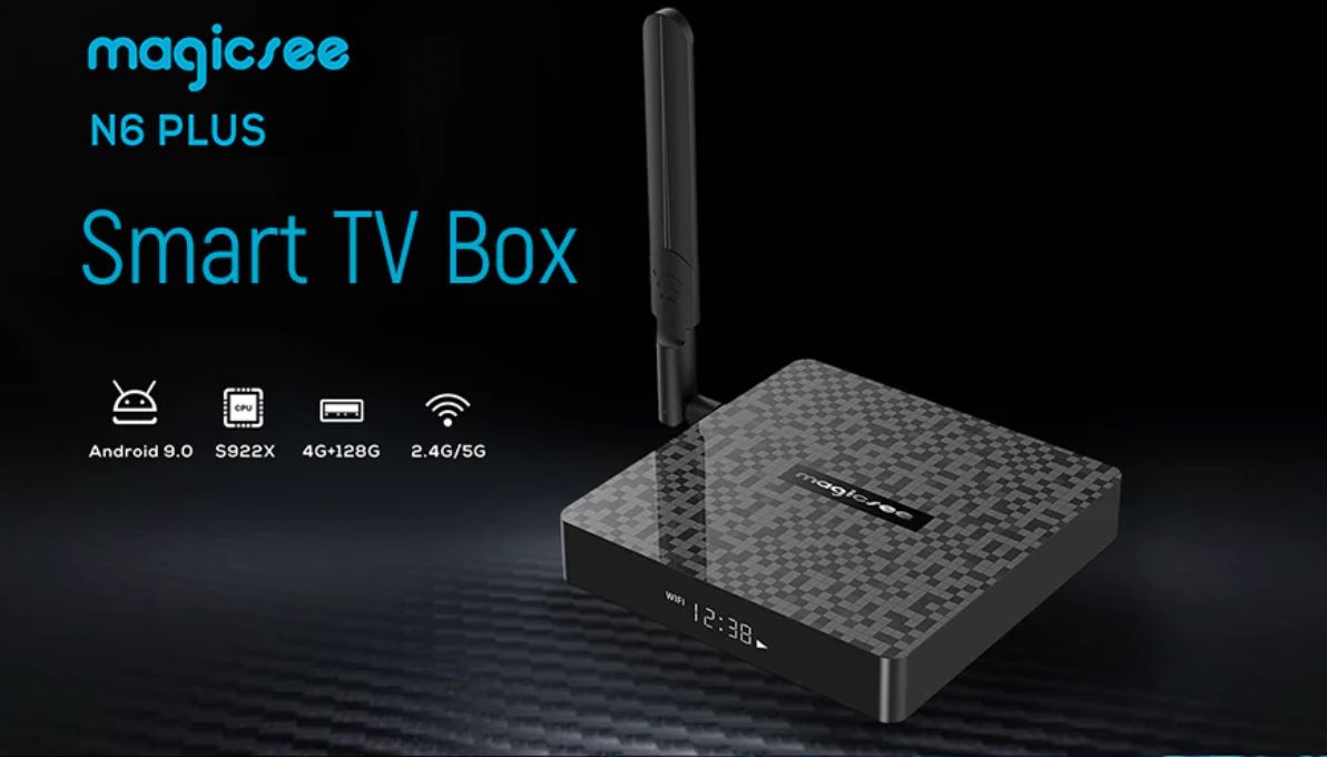 AndroidSmartTV's tweet photo. #Magicsee N6 Plus is a #New #Powerful #TVBox powered by #S922X #SoC @Magicsee_Tech #AndroidTVBox #N6Plus #Gearbest #deal more details here: https://t.co/n58AUieRNG https://t.co/MdMOLqOV86