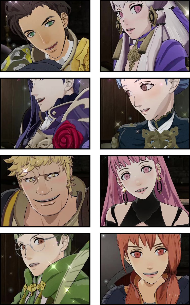 各学級の犬歯🦷写真です
マリアンヌだけ目視が微妙でしたが、おそらく全員に犬歯は存在するようです
他のキャラも撮ってますが疲れたので後日で。。
*Canine tooth data for each class
#FireEmblemThreeHouses