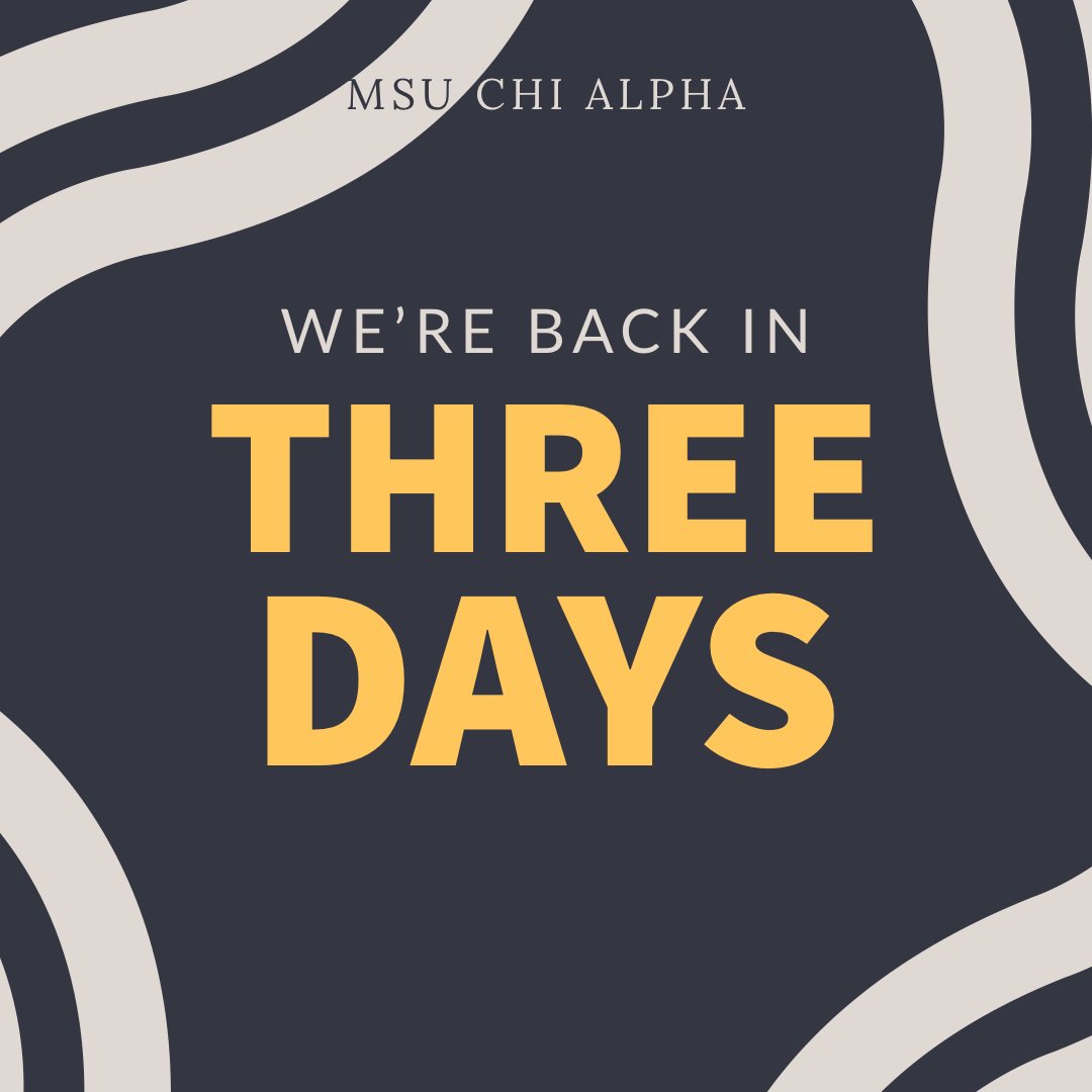 msuchialpha's tweet photo. First large group of the semester and the decade! Three days! https://t.co/IHokFpHG5U
