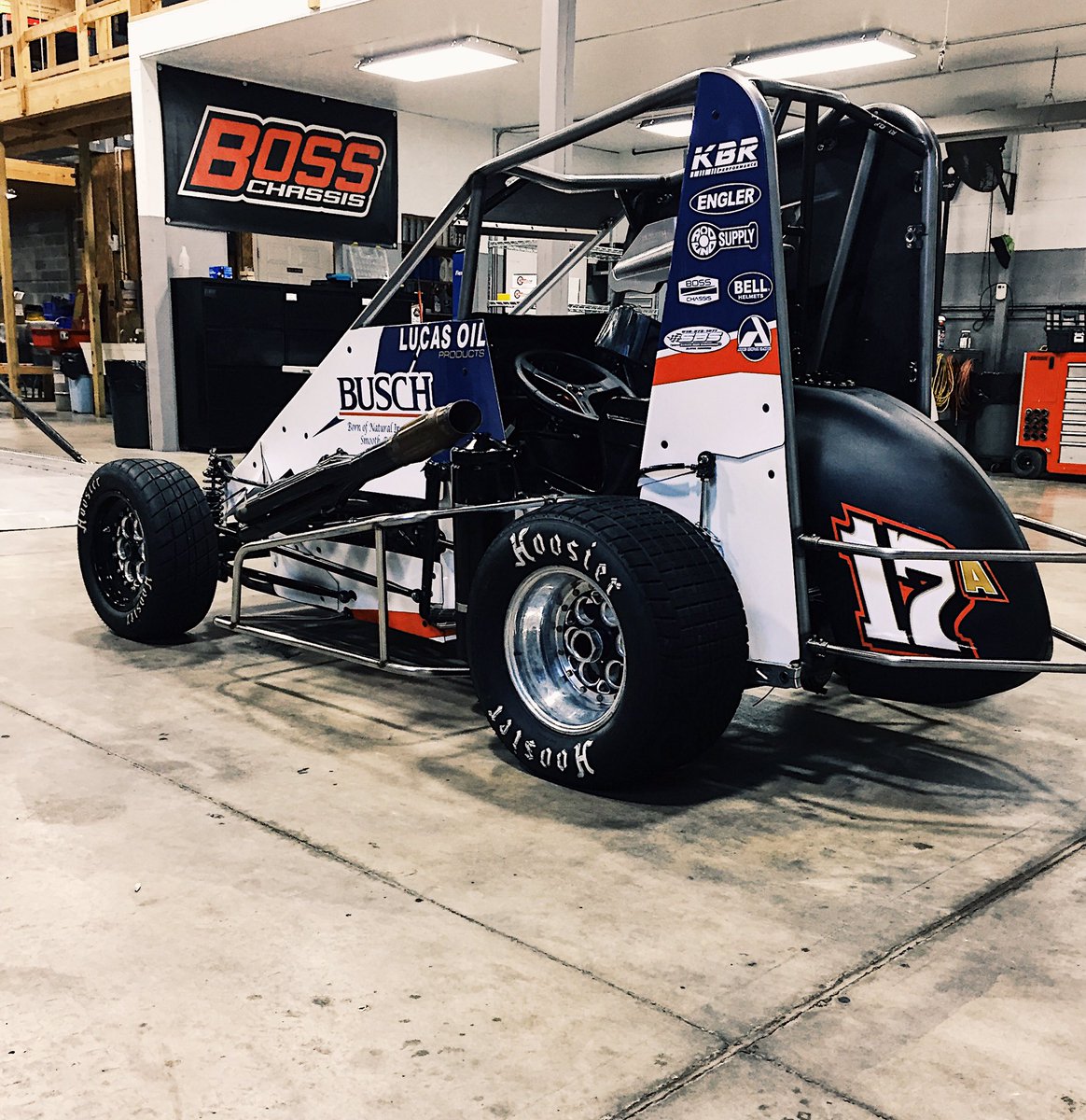 Most people use the lightest stuff possible for <a href="/cbnationals/">Chili Bowl Nationals</a> .....but I prefer BUSCH heavy 👊🏼🏁