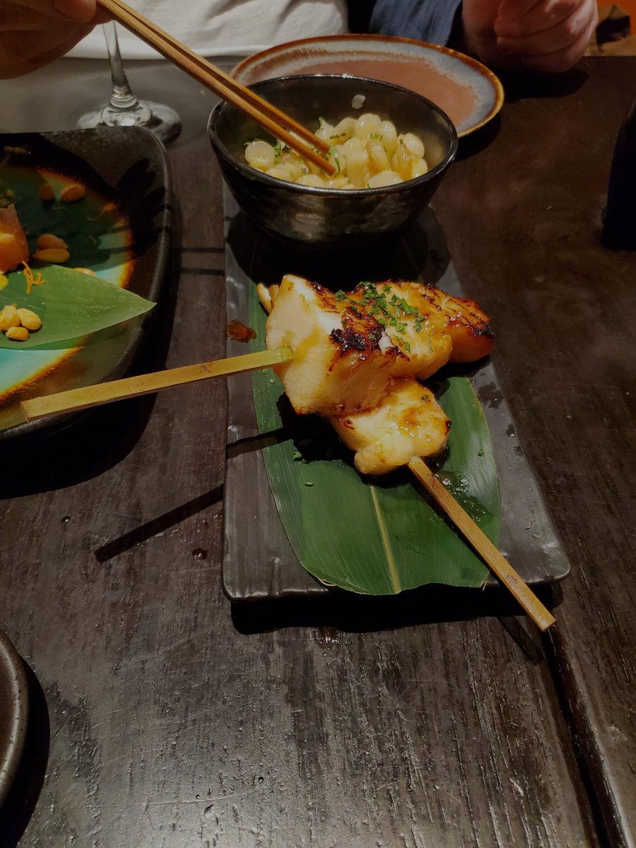 CustomsMobile's tweet photo. 👍 Food @SUSHISAMBA with Colin from @govregs after a very long (but exciting!) week at #CES2020. The #CES exhibitors put on one heck of a show and should be commended, as should be the @cta - and just as much, those TIB underwriters! https://t.co/4FemmRcOzI