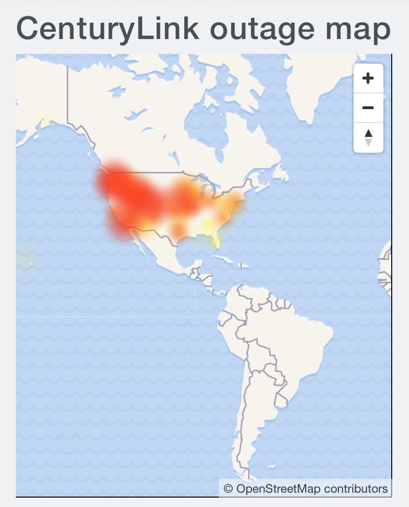 TheMysterE15's tweet photo. Not a good sign when @CenturyLink goes down in my city, but seeing this...get your crap together! #fireyourceo https://t.co/nFHT9kZYKj
