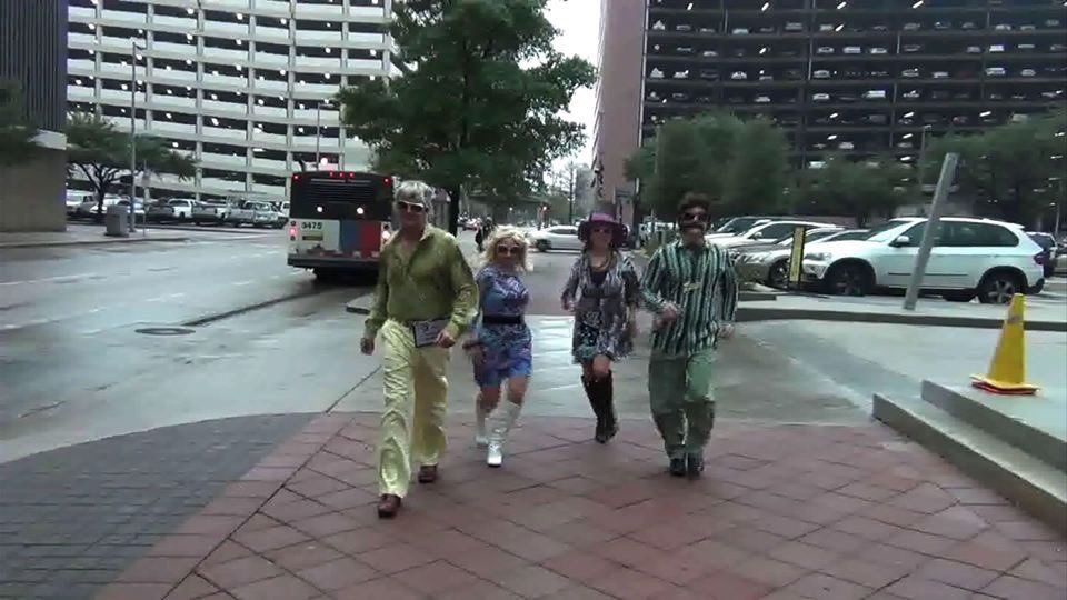 JenniferWalshPR's tweet image. You better step! On #FBF memories today, the @Total wellness campaign dance video. It was the WINNING entry with the talented @gexp2, @RobinEastham3 and Tim Coffey (not on Twitter). Great memories with even better friends. #retro