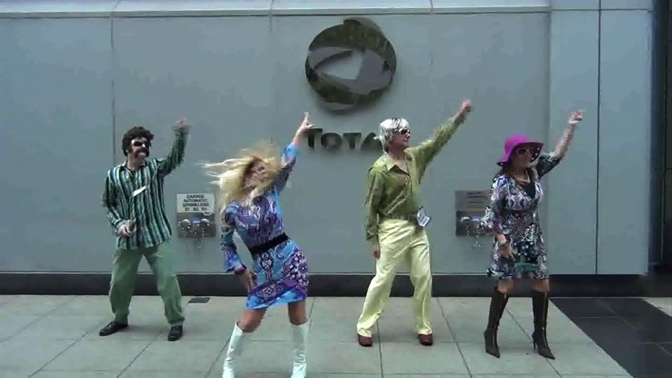 JenniferWalshPR's tweet image. You better step! On #FBF memories today, the @Total wellness campaign dance video. It was the WINNING entry with the talented @gexp2, @RobinEastham3 and Tim Coffey (not on Twitter). Great memories with even better friends. #retro