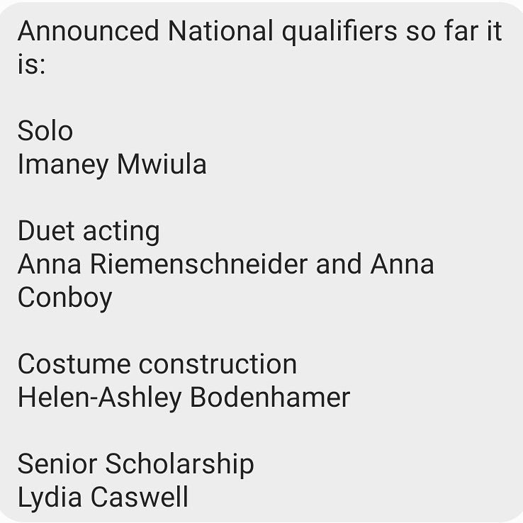 KickapooTheatre's tweet image. Hundreds of students from across the state competed at Missouri State Thespian Conference this year.

And...

KICKAPOO THEATRE IS HEADED TO INTERNATIONALS!!

@officialSPS
@KickapooChiefs
#thescon2020