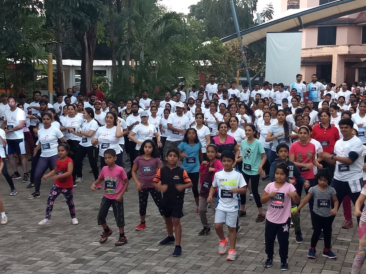 girish_bharne's tweet photo. Warm up with Zumba as we are about to start the #PSLGoa #PersistentRun @Persistentsys https://t.co/6OjVZhj9D5