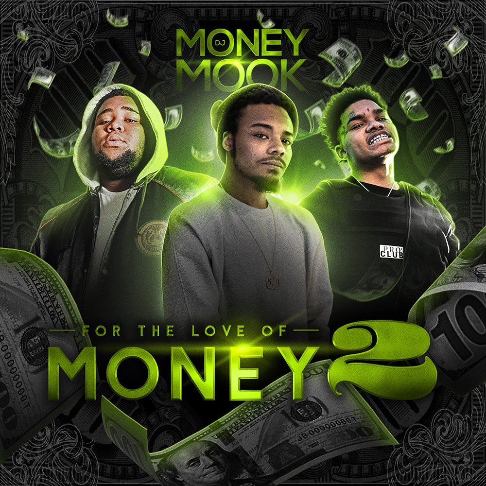 cmd_100's tweet image. FOR THE LOVE OF #MONEY VOL. 2 DROPPIN' SOON MAKE SURE YOU #DOWNLOAD THE OFFICIAL MIXTAPE FROM DJ MONEY MOOK!! #CAROLINA